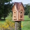 Heartwood Martin Mansion W/ Copper Roof Bird Houses