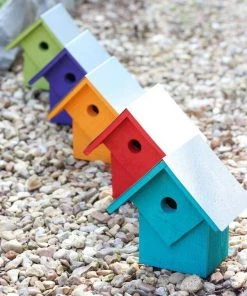 Bird Houses Heartwood Summer Home Bird House, 5pk 5 Bird Houses Heartwood Summer Home Bird House, 5pk