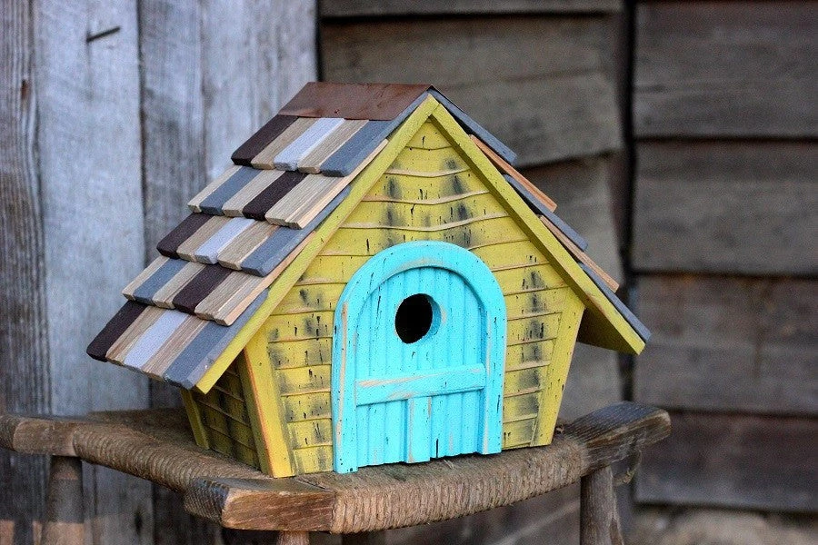 Heartwood Prairie Home Bird House 1 Heartwood Prairie Home Bird House