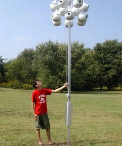 Troyer Purple Martin Deluxe 12 Rack System Without Gourds Purple Martin Houses