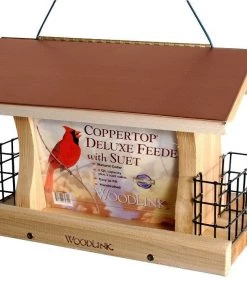 Woodlink / Audubon Woodlink Coppertop Ranch Feeder With Suet Cages Bird Feeders