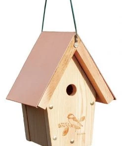 Woodlink / Audubon Woodlink Coppertop Chickadee / Wren House Bird Houses