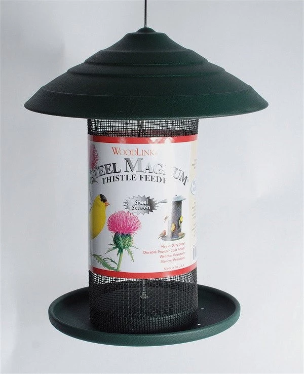 Woodlink / Audubon Woodlink Steel Magnum Thistle Bird Feeder 1 Woodlink / Audubon Woodlink Steel Magnum Thistle Bird Feeder
