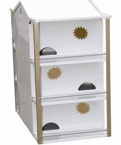 Hilltop Trendsetter Purple Martin Houses Sunset Inn 6 Room Martin House - Assembled