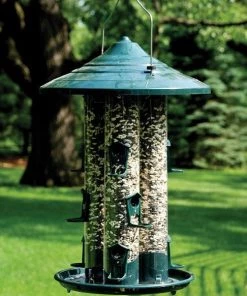 Woodlink / Audubon Bird Feeders Woodlink Triple Seed Tube Bird Feeder