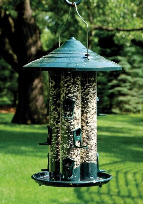 Woodlink / Audubon Bird Feeders Woodlink Triple Seed Tube Bird Feeder 2 Woodlink / Audubon Bird Feeders Woodlink Triple Seed Tube Bird Feeder