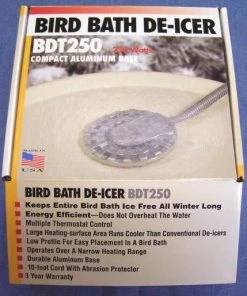 Birds Choice 250 Watt Birdbath Heater And De-Icer