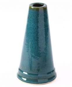 Birds Choice Simple Elegance Glazed Clay Turquoise Birdbath