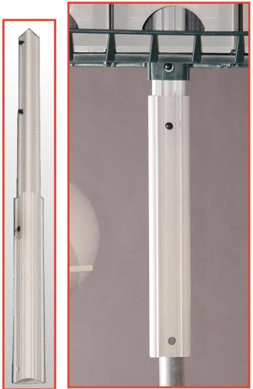 S&K Triangular Adapter For Round Poles 1 S&K Triangular Adapter For Round Poles