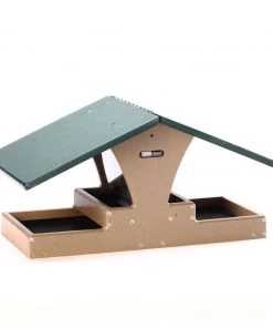 Birds Choice Recycled Double Decker Hopper Platform Bird Feeder