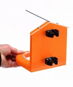 Birds Choice Recycled Pole Mount Oriole Feeder