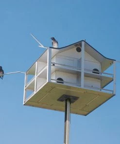 Hilltop Trendsetter Purple Martin Houses Trendsetter-Sunset Inn Corner Perches