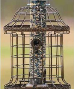 Woodlink / Audubon Bird Feeders Woodlink Designer Caged Tube Bird Feeder